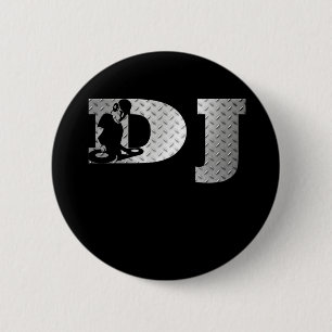 Dj Ronde Button 5,7 Cm