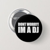 DJ RONDE BUTTON 5,7 CM (Voorkant /achterkant)