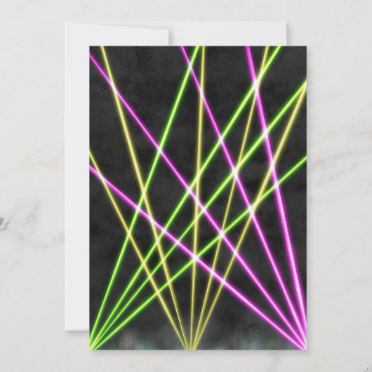 DJ Run dat Beat vrijgezellenfeest Kaart (Achterkant)