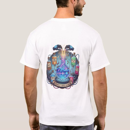 DJ’s Potion Tee – Mix the Perfect Beat T-shirt (Achterkant)