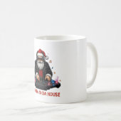 DJ Santa In Da House Mug Koffiemok (Voorkant rechts)