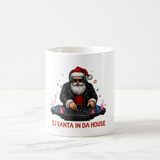 DJ Santa In Da House Mug Koffiemok