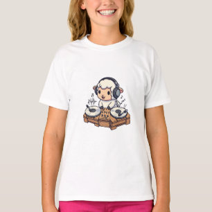 DJ Schaap Muziek Mixen Kinderen T-shirt