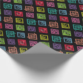 DJ Scooby-Doo Pattern Cadeaupapier (Hoek)