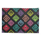 DJ Scooby-Doo Pattern Kussensloop (Achterkant)