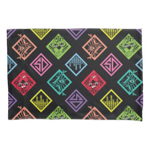 DJ Scooby-Doo Pattern Kussensloop