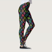 DJ Scooby-Doo Pattern Leggings (Rechts)