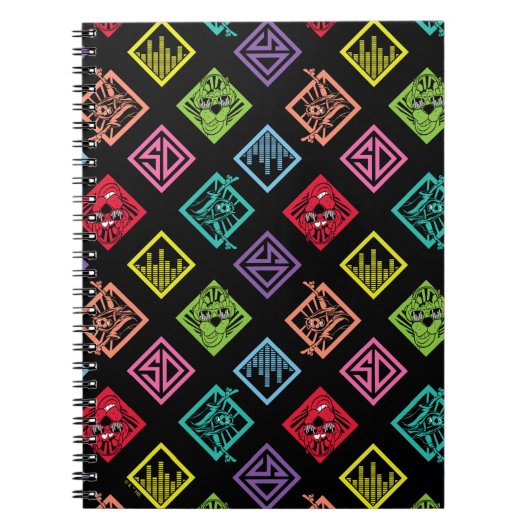 DJ Scooby-Doo Pattern Notitieboek (Voorkant)
