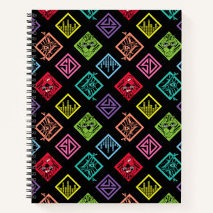 DJ Scooby-Doo Pattern Notitieboek