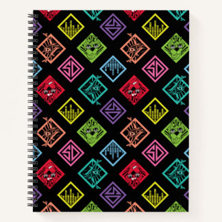 DJ Scooby-Doo Pattern Notitieboek