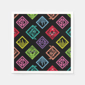 DJ Scooby-Doo Pattern Servet (Voorkant)