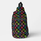 DJ Scooby-Doo Pattern Sling Bag (Voorkant)