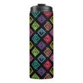 DJ Scooby-Doo Pattern Thermosbeker (Voorkant)