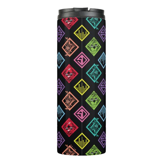 DJ Scooby-Doo Pattern Thermosbeker (Achterkant)