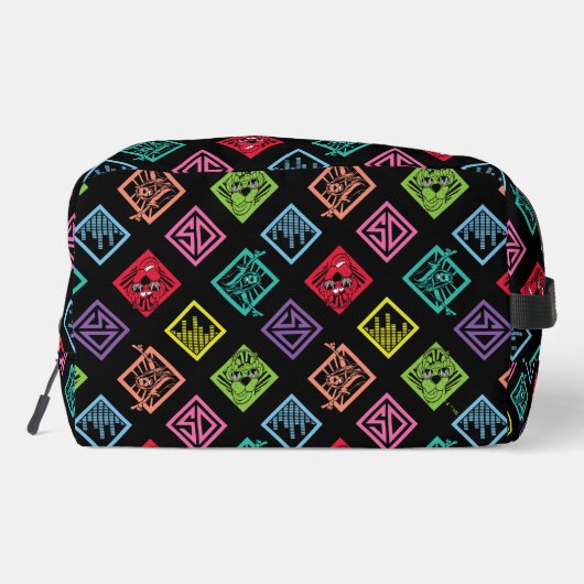 DJ Scooby-Doo Pattern Toilettasje (Achterkant)