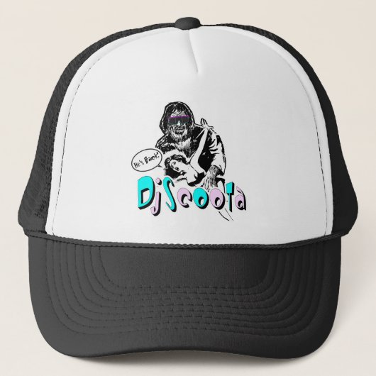 Dj Scoota "Hij is terug!" Trucker Pet (Voorkant)