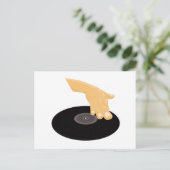 Dj Scratch Briefkaart (Staand voorkant)