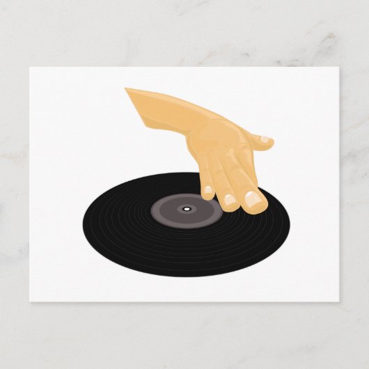 Dj Scratch Briefkaart (Voorkant)