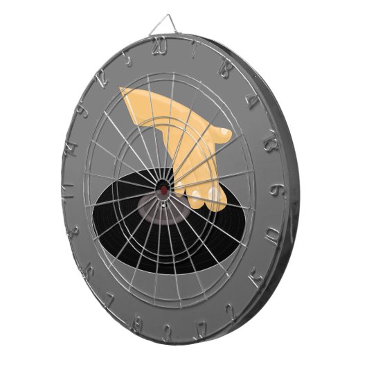 DJ Scratch Dartbord (Voorkant Rechts)