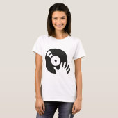 Dj Scratch-draaischijf T-shirt (Voorkant volledig)