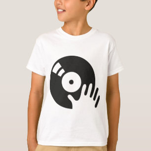 Dj Scratch-draaischijf T-shirt