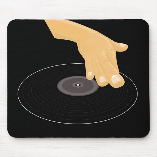 DJ Scratch Muismat (Voorkant)
