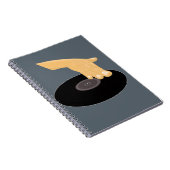 DJ Scratch Notitieboek (Rechterzijde)