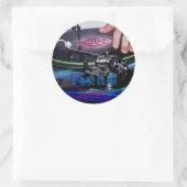 DJ Seismic- Feel It! Ronde Sticker (Tas)