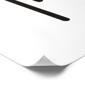 DJ-set Poster (Hoek)