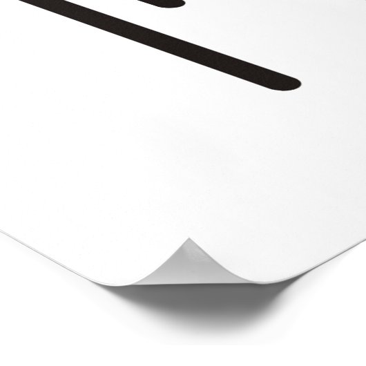 DJ-set Poster (Hoek)