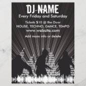 DJ Shadows 2 Music Flyer (Achterkant)