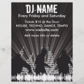 DJ Shadows 2 Music Flyer (Achterkant)