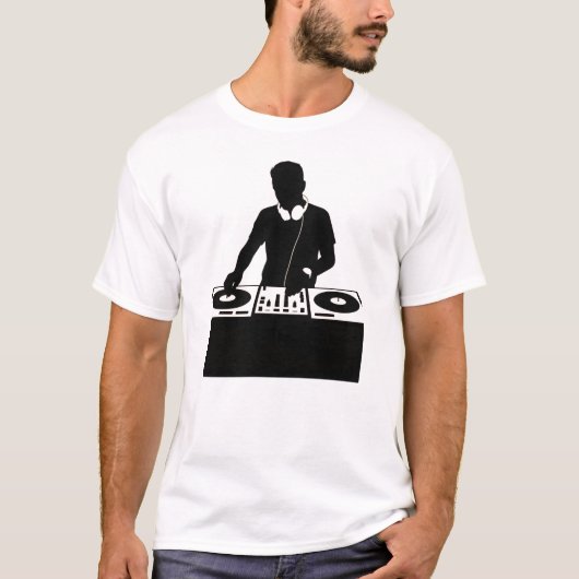 DJ Silhouette T-shirt (Voorkant)