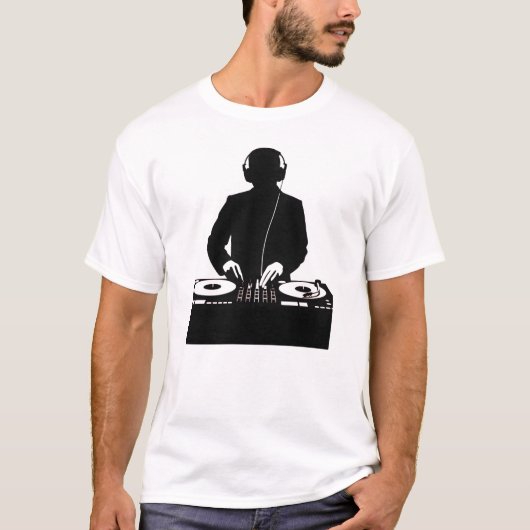 DJ Silhouette T-shirt (Voorkant)