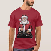 DJ Sinterklaas T-shirt (Voorkant)