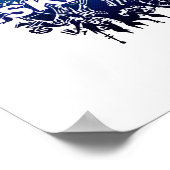 DJ.Skagnetti Blueworld Poster (Hoek)