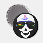 DJ Skull - Gepersonaliseerd Magneet (Voorkant / Achterkant)