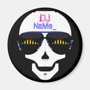 Dj Skull - Gepersonaliseerd Magneet