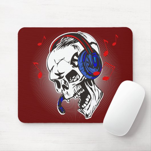 DJ Skull Muismat (Met muis)