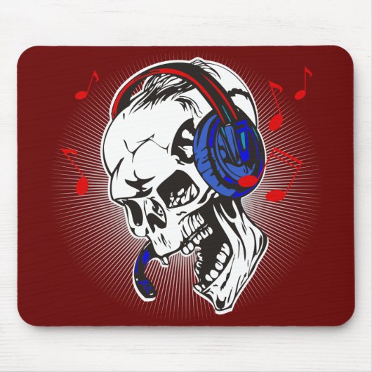 DJ Skull Muismat (Voorkant)