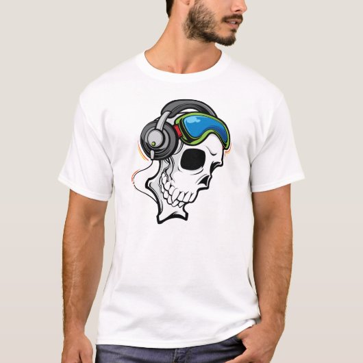 DJ Skull T-shirt (Voorkant)