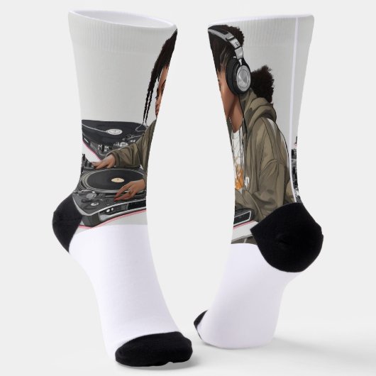 dj socks sokken (Gebogen)