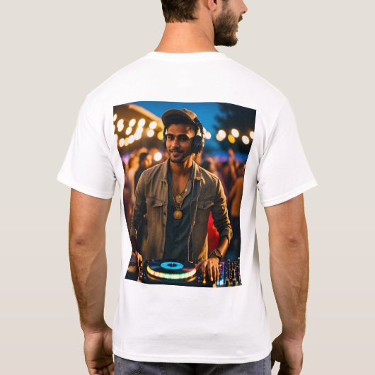 DJ Sonic Wave T-shirt (Achterkant)