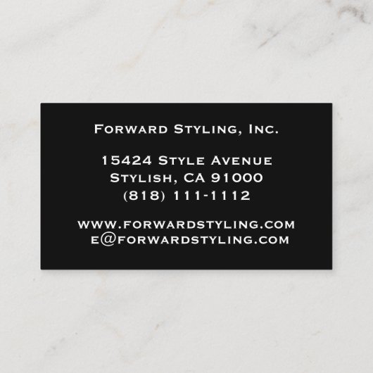 DJ Sound Engineer Music Rainbow-Visitekaartjes Visitekaartje (Achterkant)