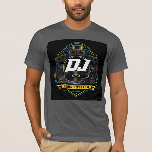 DJ Sound System T-shirt (Voorkant)