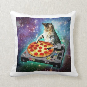 DJ Space Cat werpen kussen