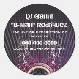 DJ Speaker Rays Promotionele Sticker