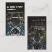 DJ Speaker Rays Visitekaartje (Voorkant / Achterkant)