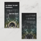 DJ Speaker Rays Visitekaartje (Voorkant / Achterkant)