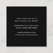 DJ Speaker Visitekaartje (Achterkant)